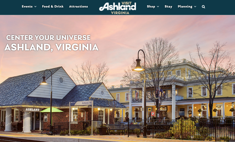 PRESS RELEASE: Town of Ashland Welcomes Next Generation of Visitors with New Visitor Website & Mobile Planning Widget