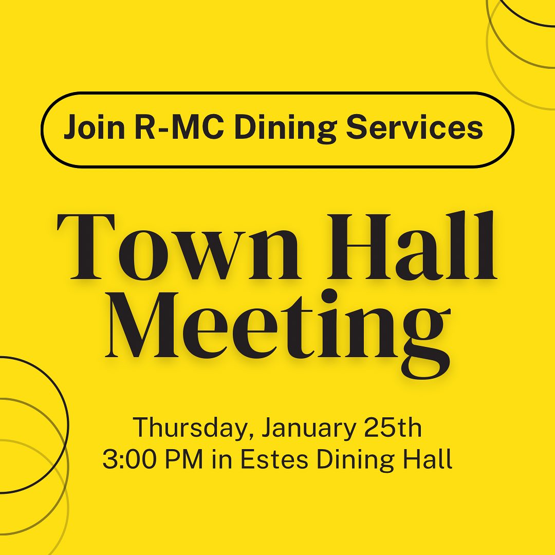 2024 RMC Dining Services Town Hall Meeting